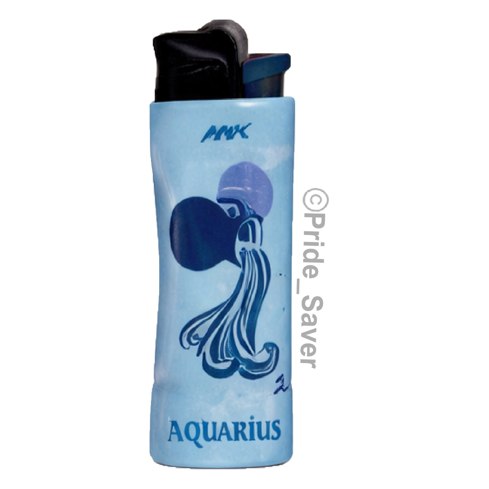 MK Grip Lighter Pro Astrology Zodiac Horoscope Series Flint AST (7 Lighters)