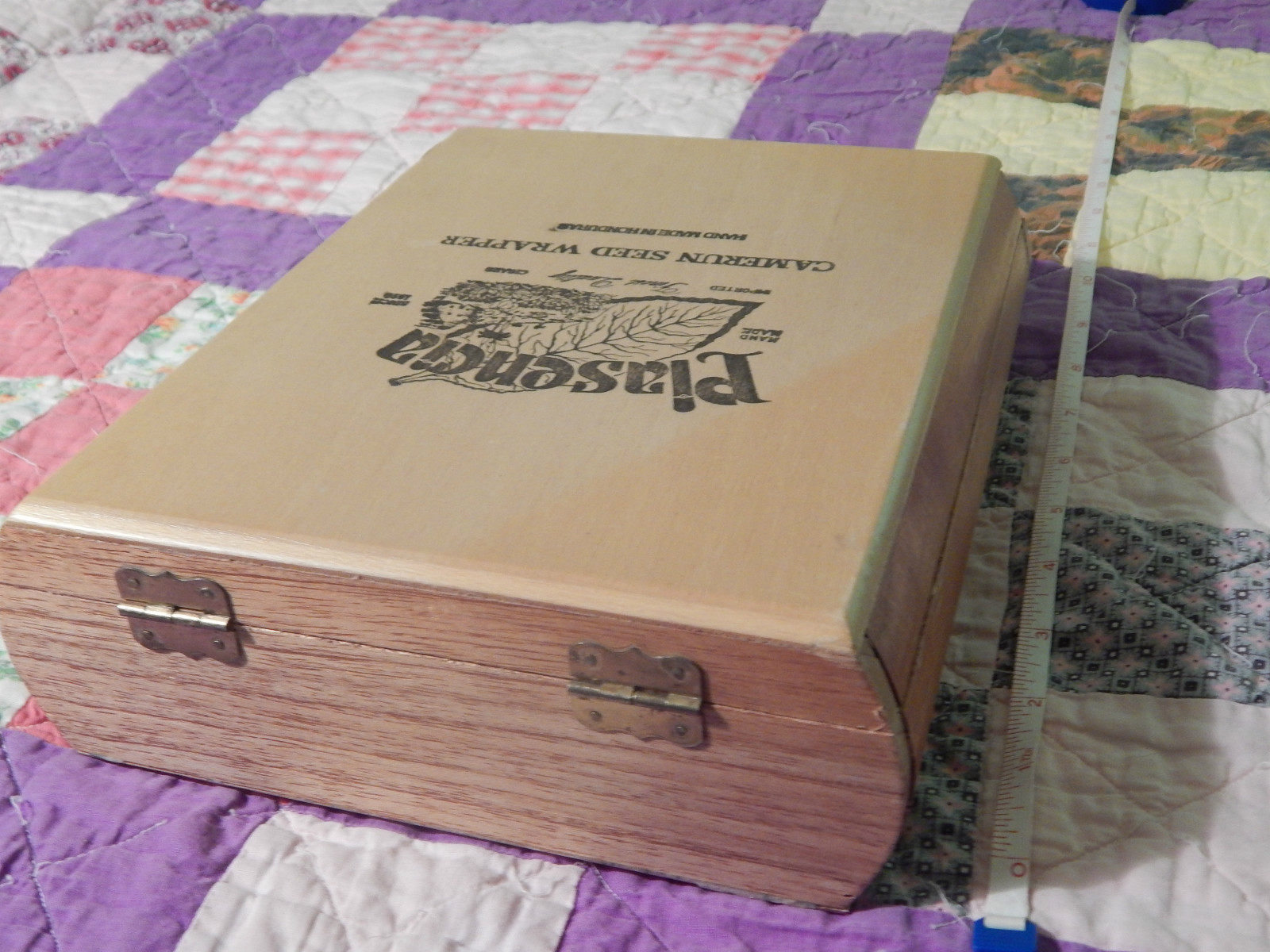Plasencia (WOOD CIGAR BOX) w/ Honduras Tax Stamp (Viajante) FREE SHIP. – Ltd.