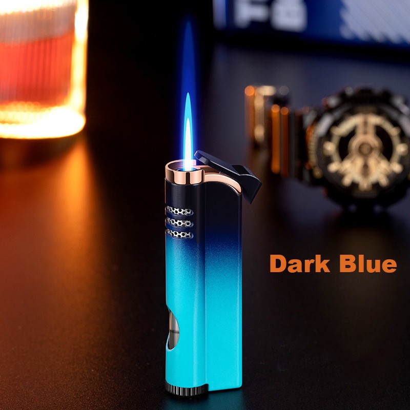 Cigar Torch Jet Lighter Refillable Butane Windproof Flame Cigarette Gas Lighters