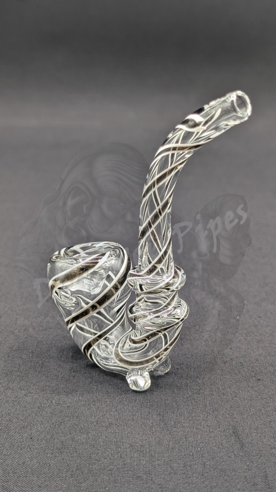 4″ Inch Tobacco Sherlock Glass Bowl Pipe BK10