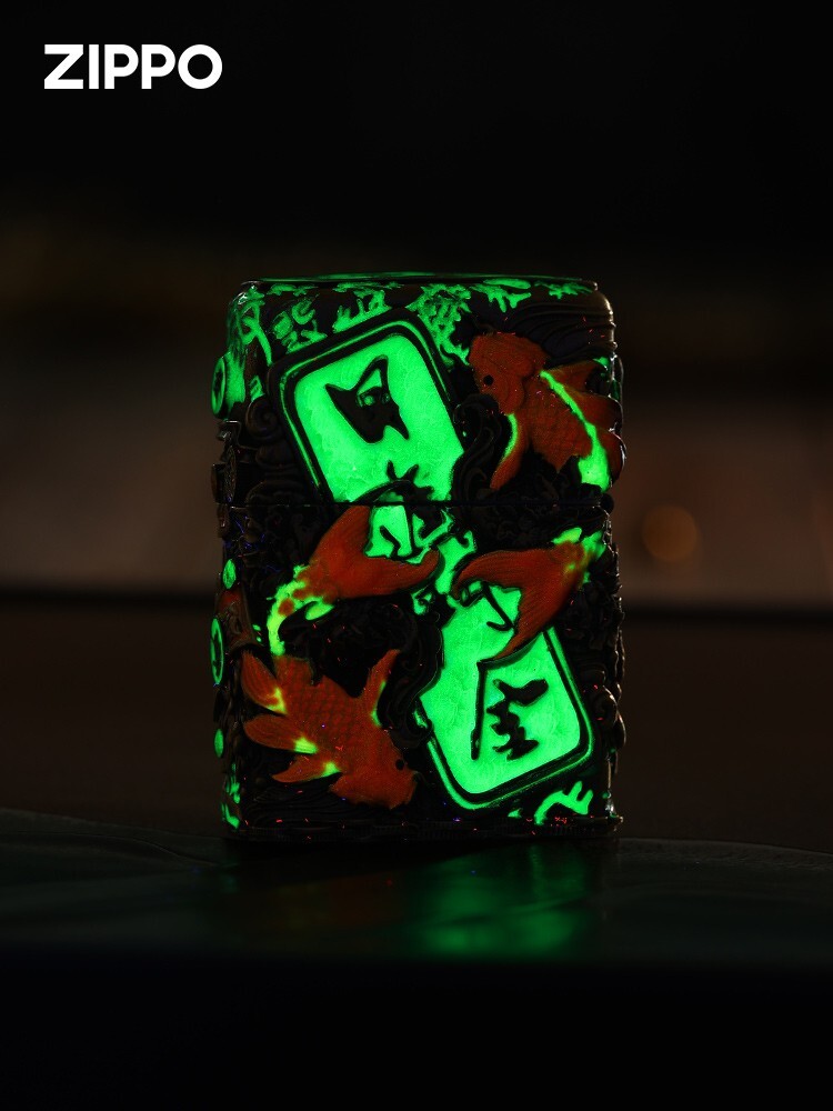 Lucky Cat Heavy Armor Handmade Lighter – Silver & Bronze | Gift | Zippo