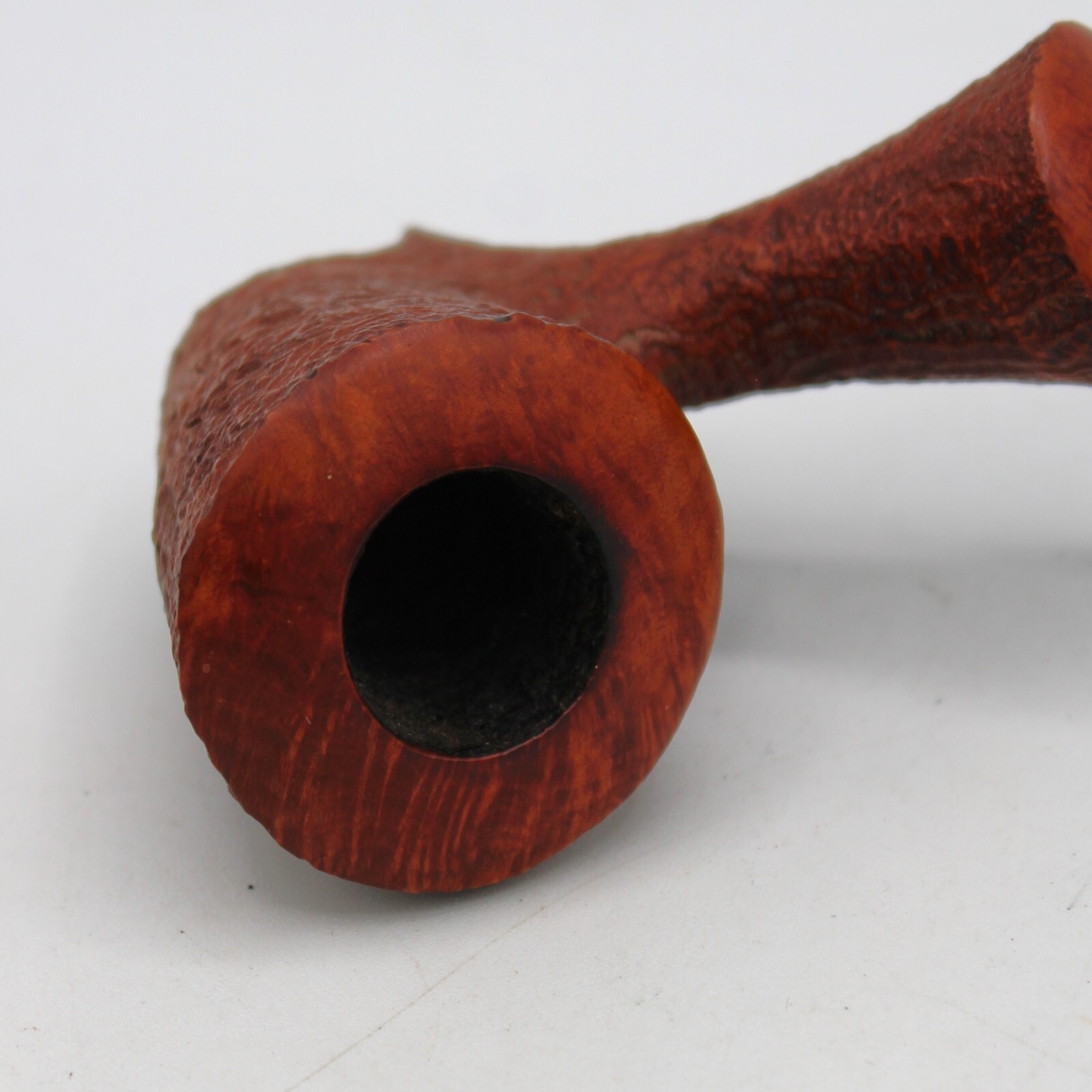 Vintage Knute of Denmark Rusticated Tobacco Pipe Smoked Estate Freehand