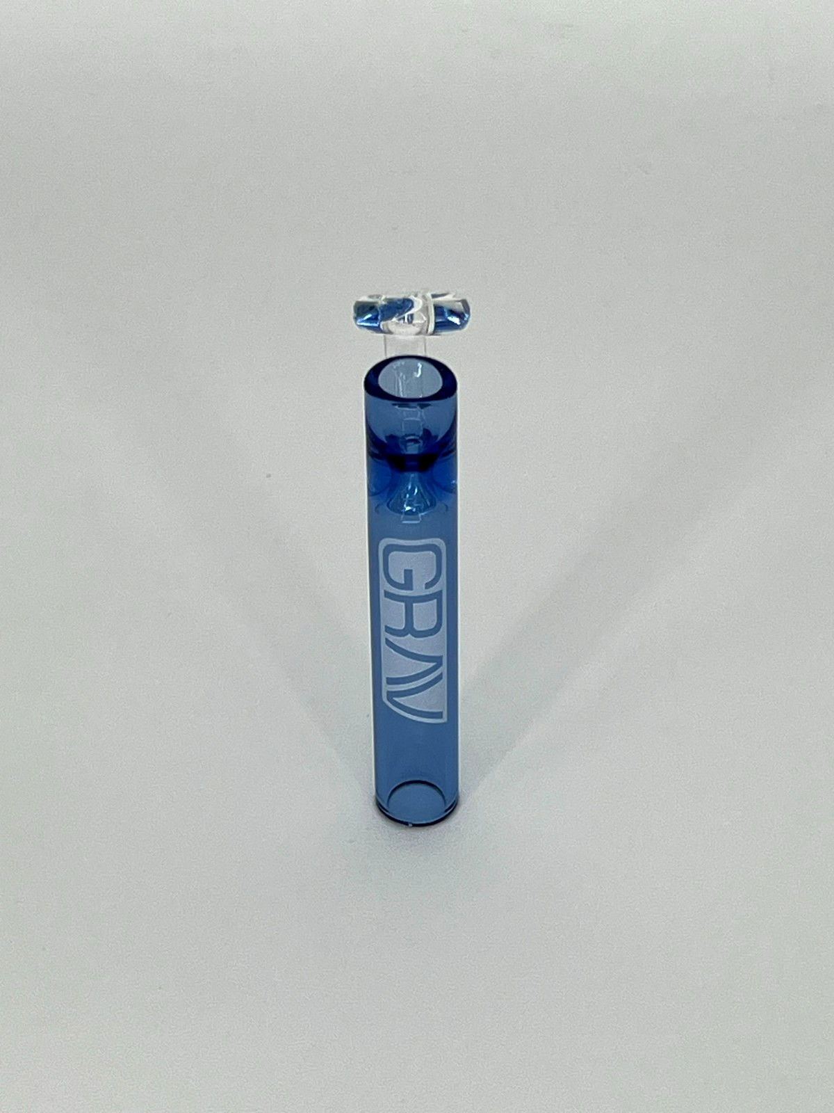 GRAV® 3″ TASTER ONE HITTER CHILLUM PIPE BOWL – ONE RANDOM COLOR – THICK GLASS