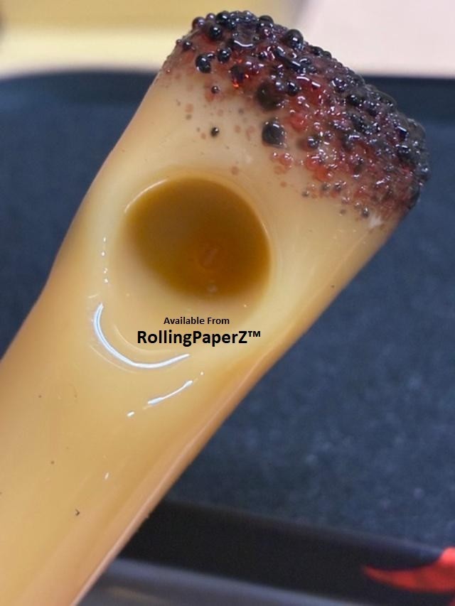 RAW 5″ BOROSILICATE GLASS CONE HAND PIPE -Limited Edition- Josh Case Included