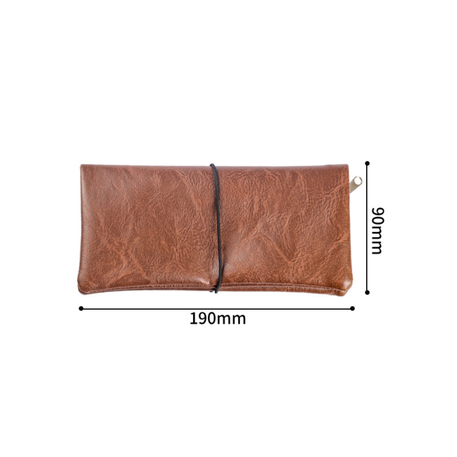 Leather Tobacco Pouch Rolling Tobacco Bag Portable Cigarette Storage Case Holder