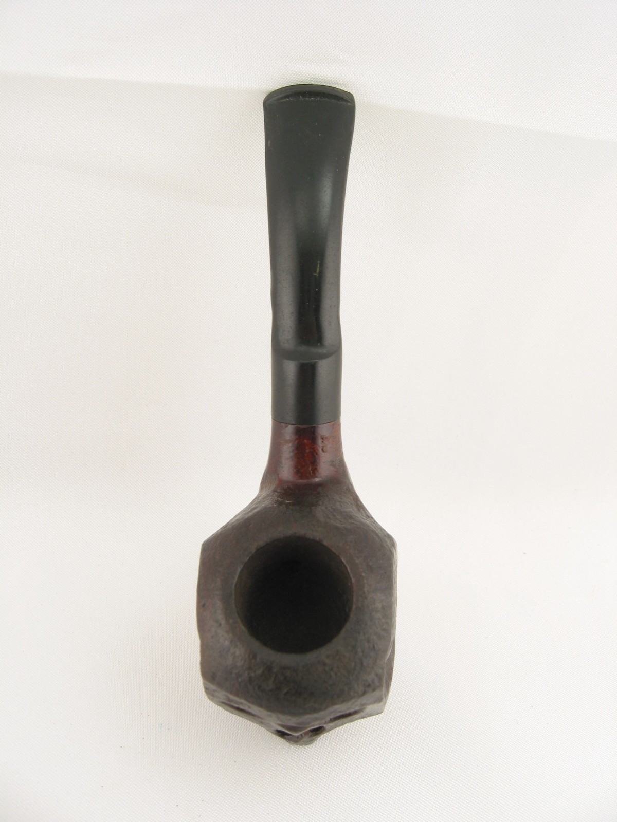 ITALY Patent Hand Carved Imported Briar SKULL HEAD MOVABLE MOUTH Pipe Halloween