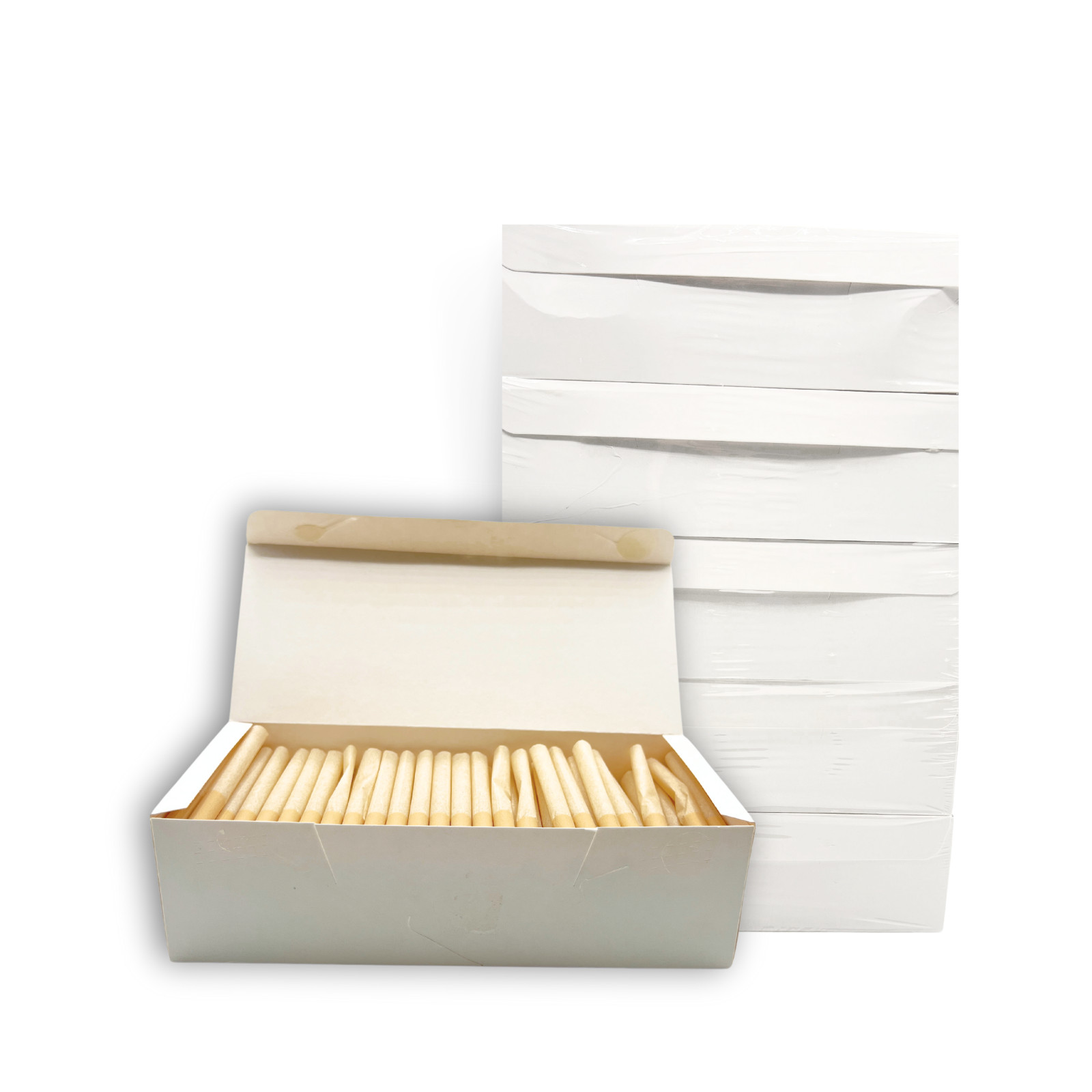 Organic Cigarette Tubes Star Filter Tubes 5 Pack of 200 Empty Tubes for Injector