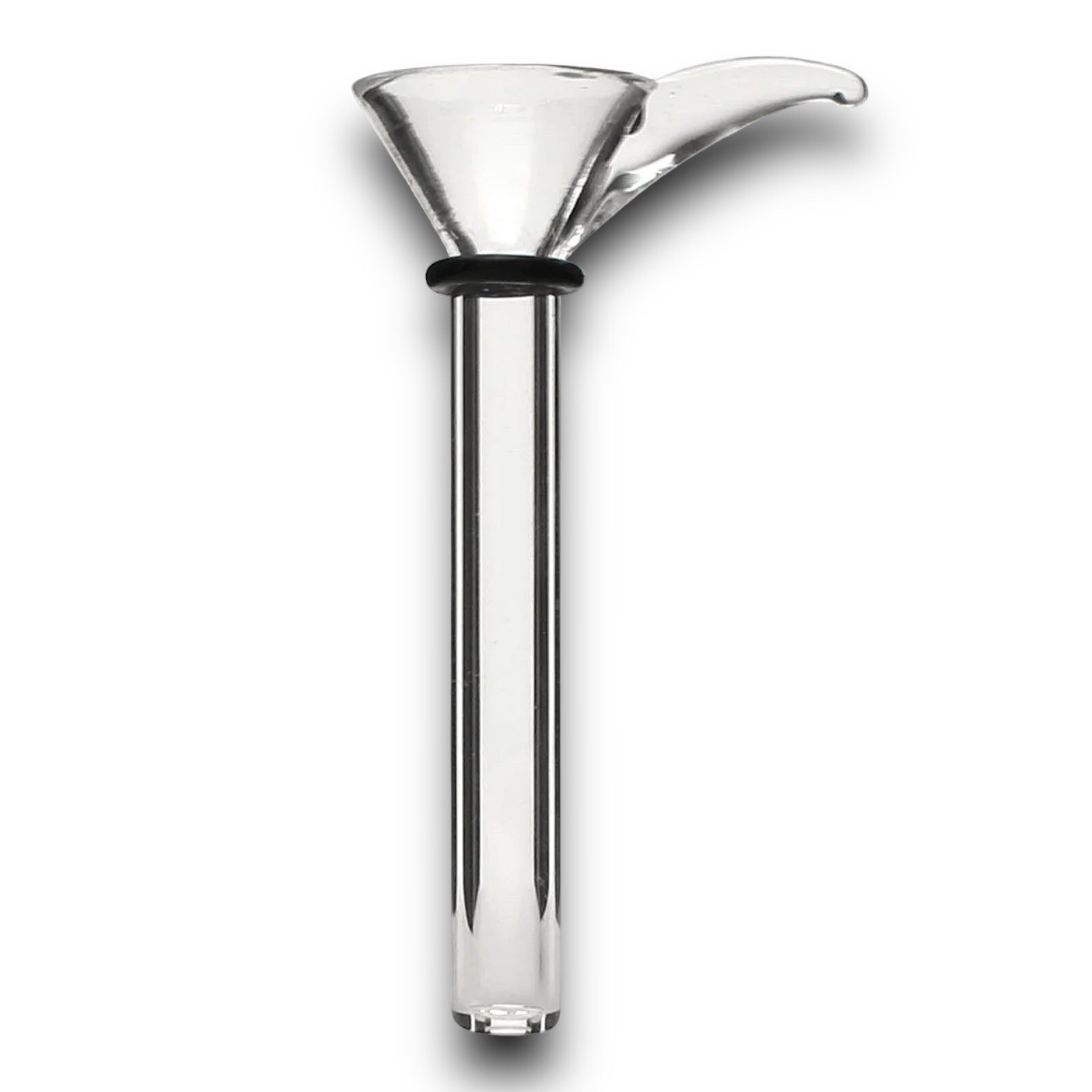 2.5” Glass Downstem Tobacco Water Pipe Piece 9mm Slide Glass Bowl Hookah