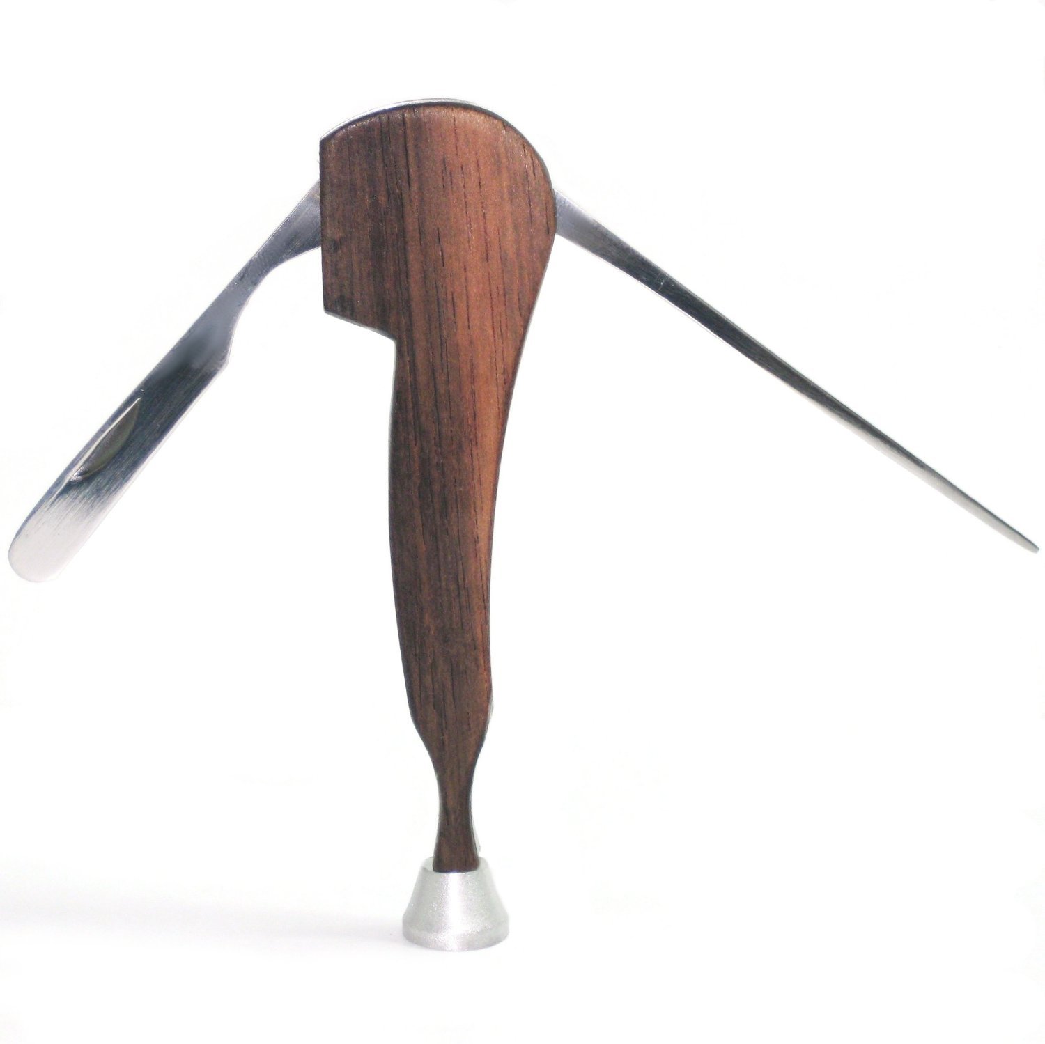 Tobacco Pipe 3-in-1 Tool – Classic Wood & Stainless Steel – Tamper, Reamer Pick