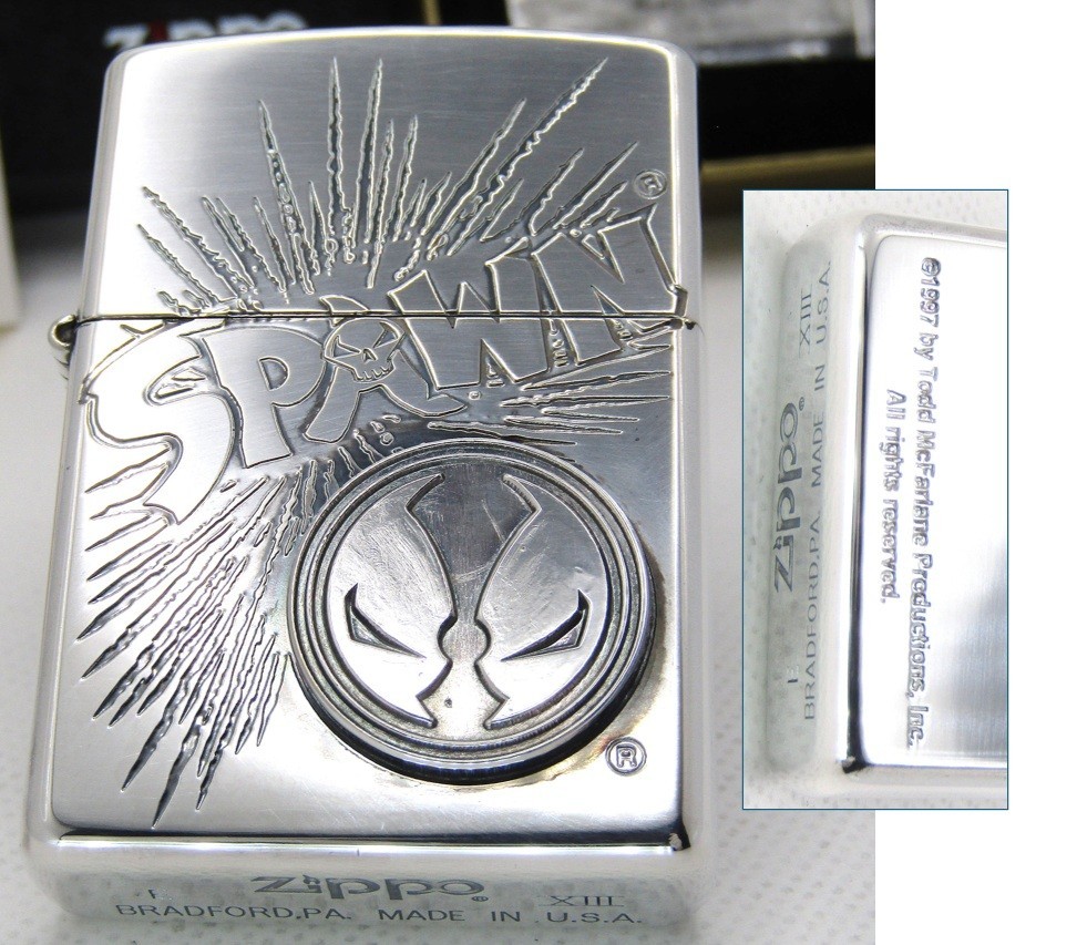 Spawn Metal Limited 0126/1000 Zippo Oil Lighter 1997 MIB Rare