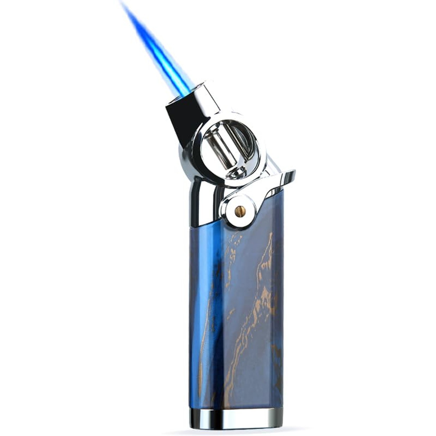HONEST Single Jet Flame Butane Lighters Refillable Metal Lighters Adjustable …