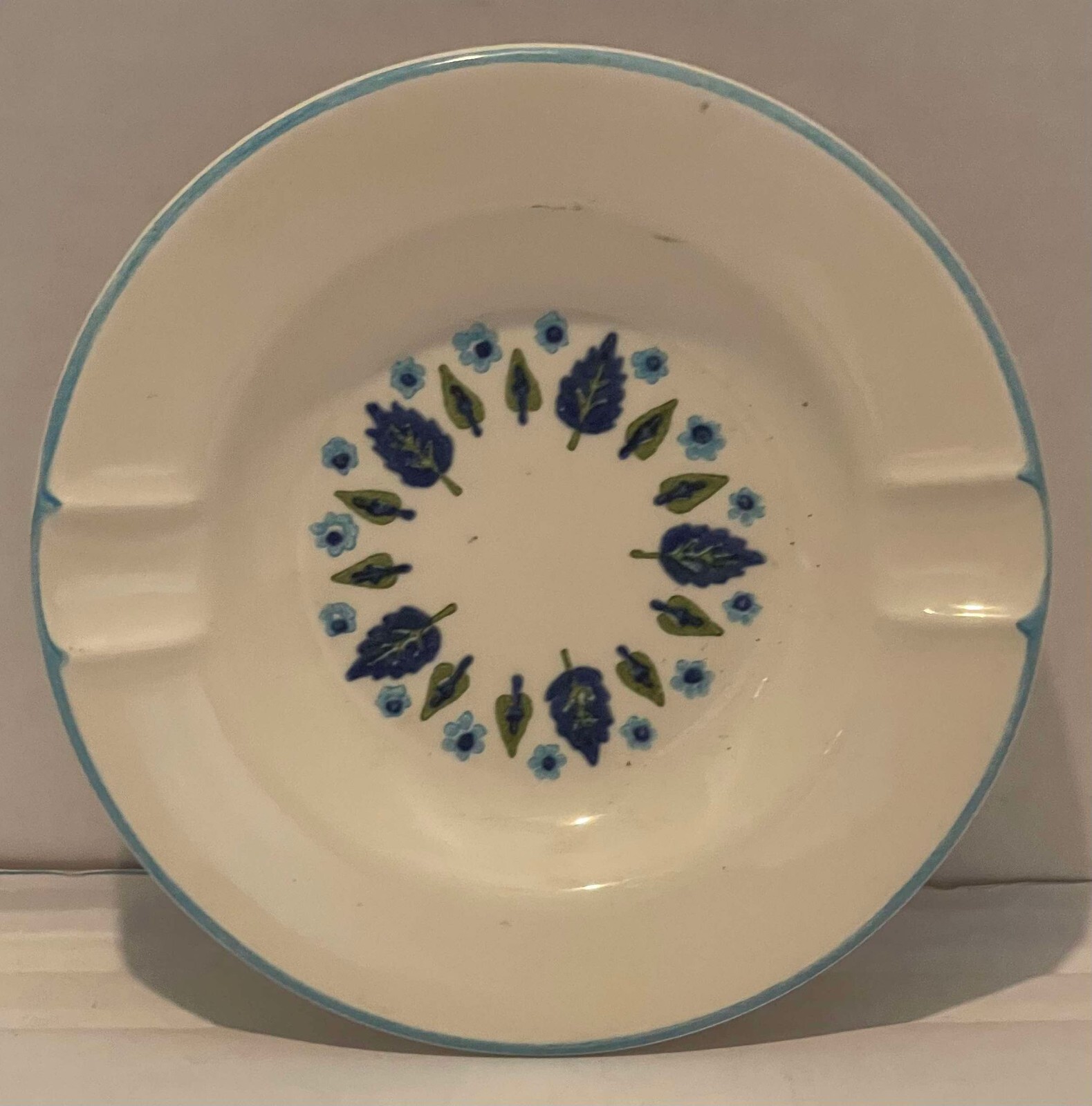 Vintage Thunderbird Alpine Chalet Marcrest Ceramic Ashtray
