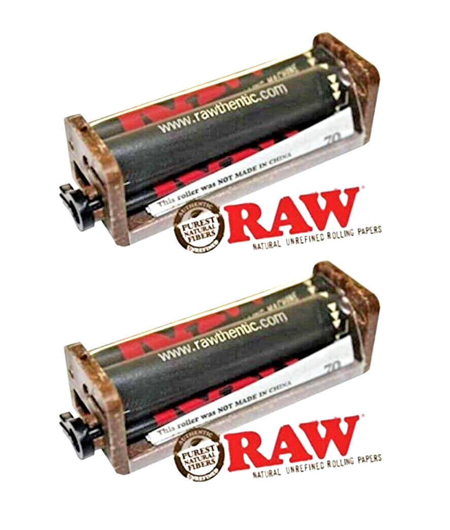 2x Raw 79mm Roller Machine 2 Way RAW Classic 1 1/4 Rolling Machine *SHPD FREE*