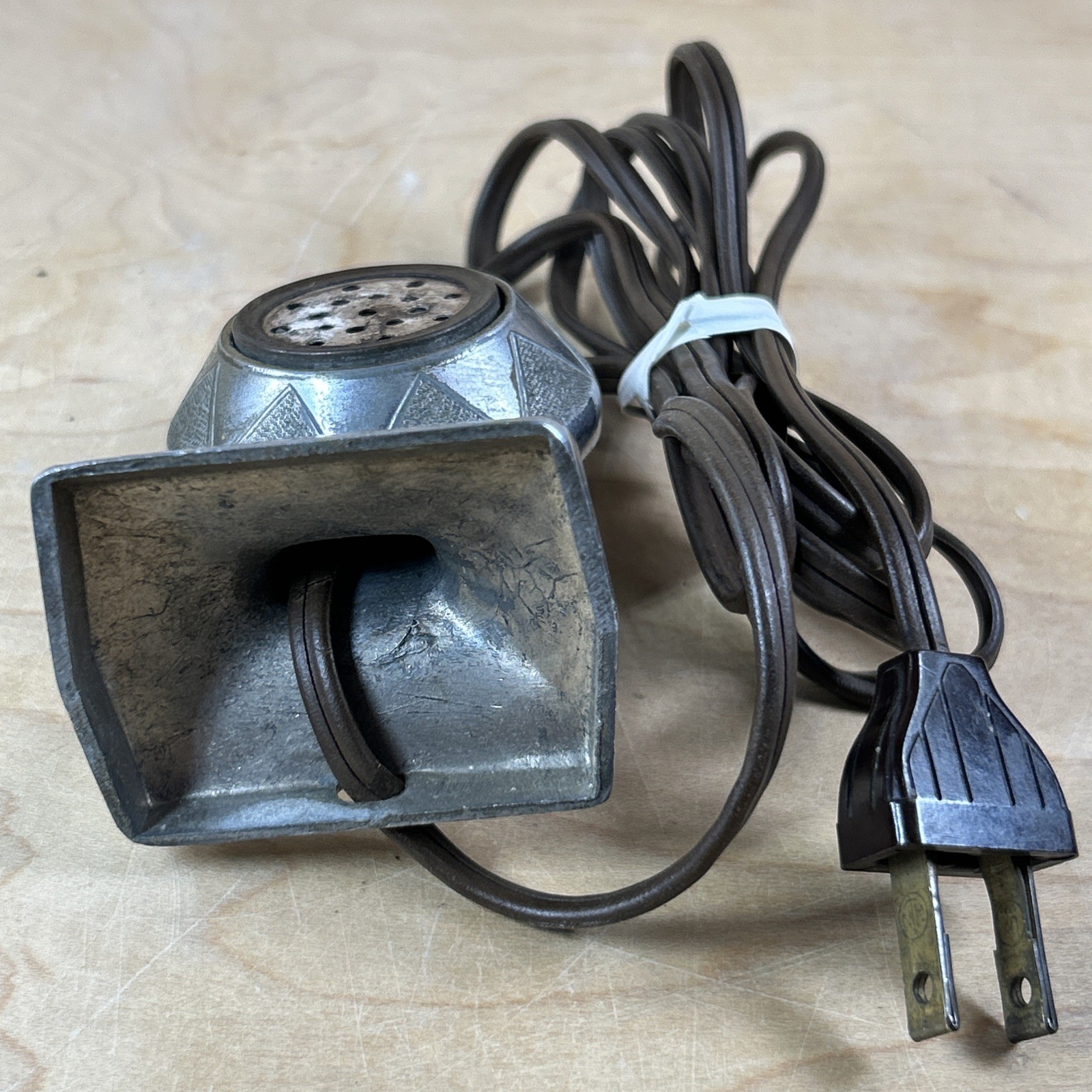 Vintage Cast MICO Cigarette Cigar Electric Table Lighter Tested And Works