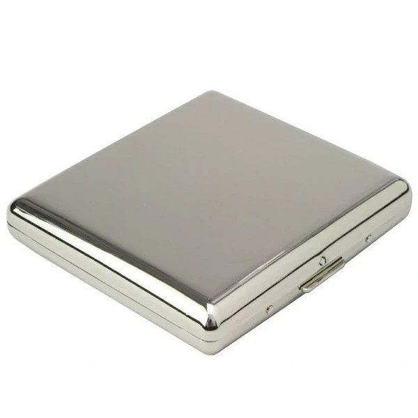 Tsubota Pearl Cigarette Case Casual Metal 85mm 20 Storage 1-95407-81
