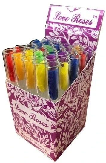 LOVE ROSE™ Glass Tube Box | 25ct Display – 3 Count | $35.99 + FREE SHIPPING