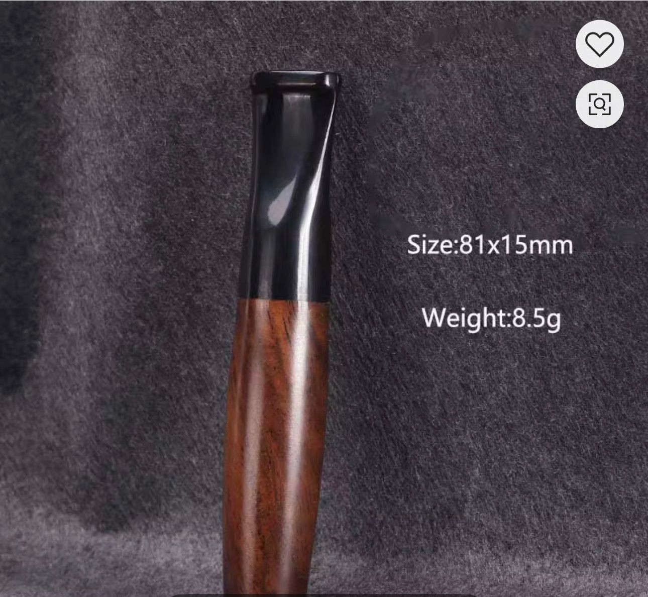 Cigarette Holder Resin Filter Smoking Pipe Reusable Stylish Gift