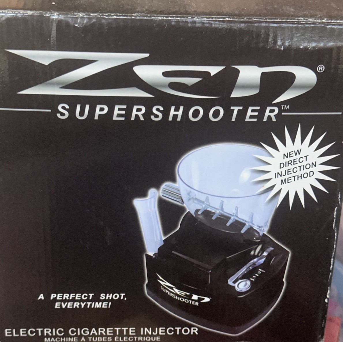 Zen Supershooter electric injector for Tobacciana Brand New