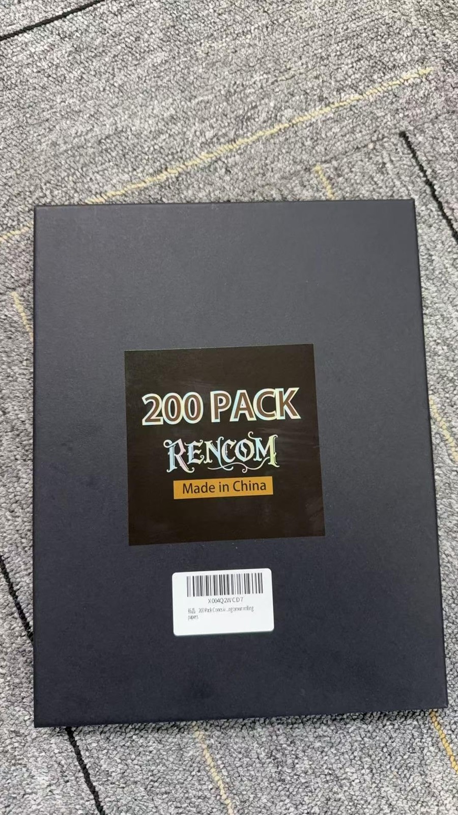 200 Pack Pre rolled cone | Cones king size| Slow Burning Rolled brown