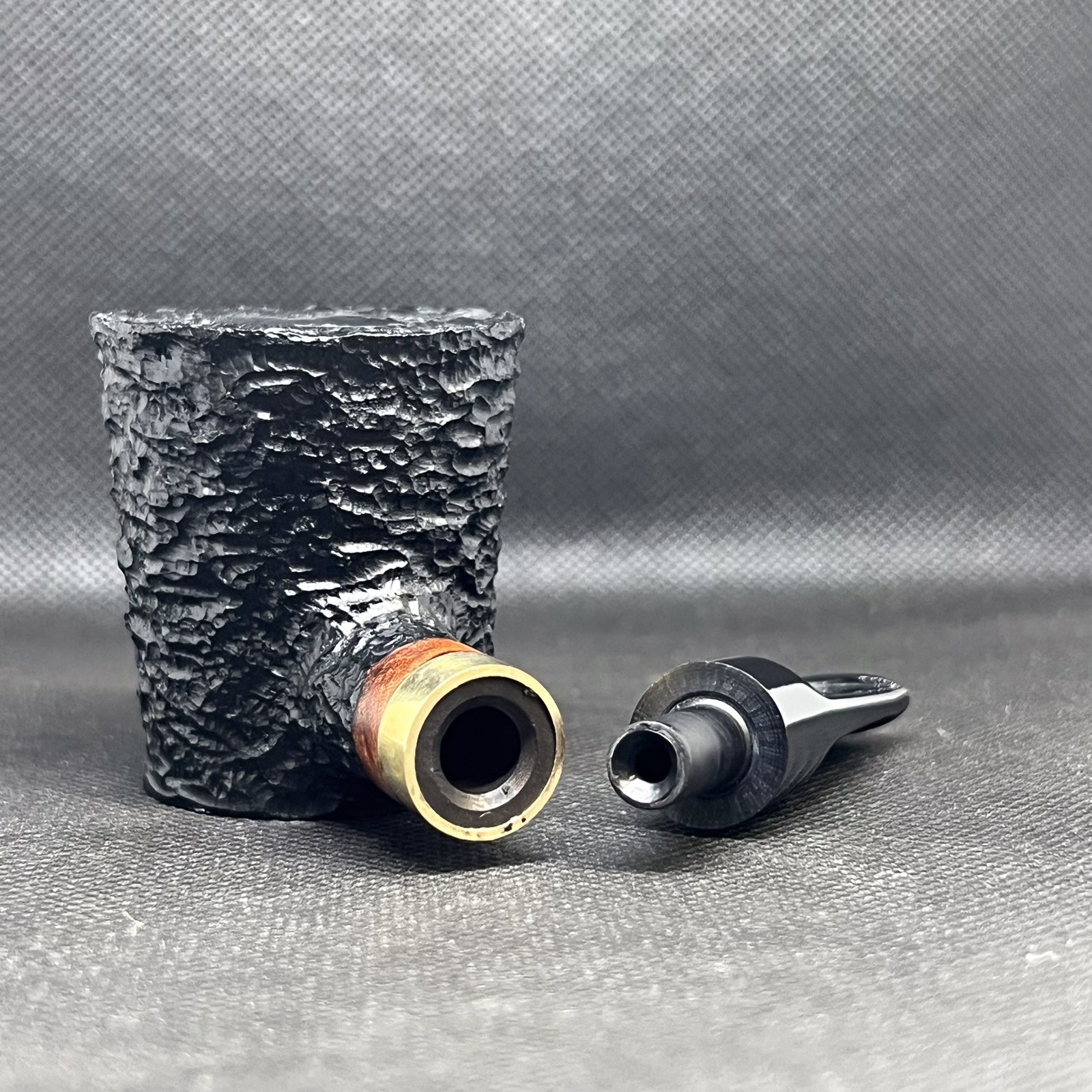 Dagner Pipes Custom Design 2026 Black SG POKER Tobacco Pipe Briar New Unsmoked