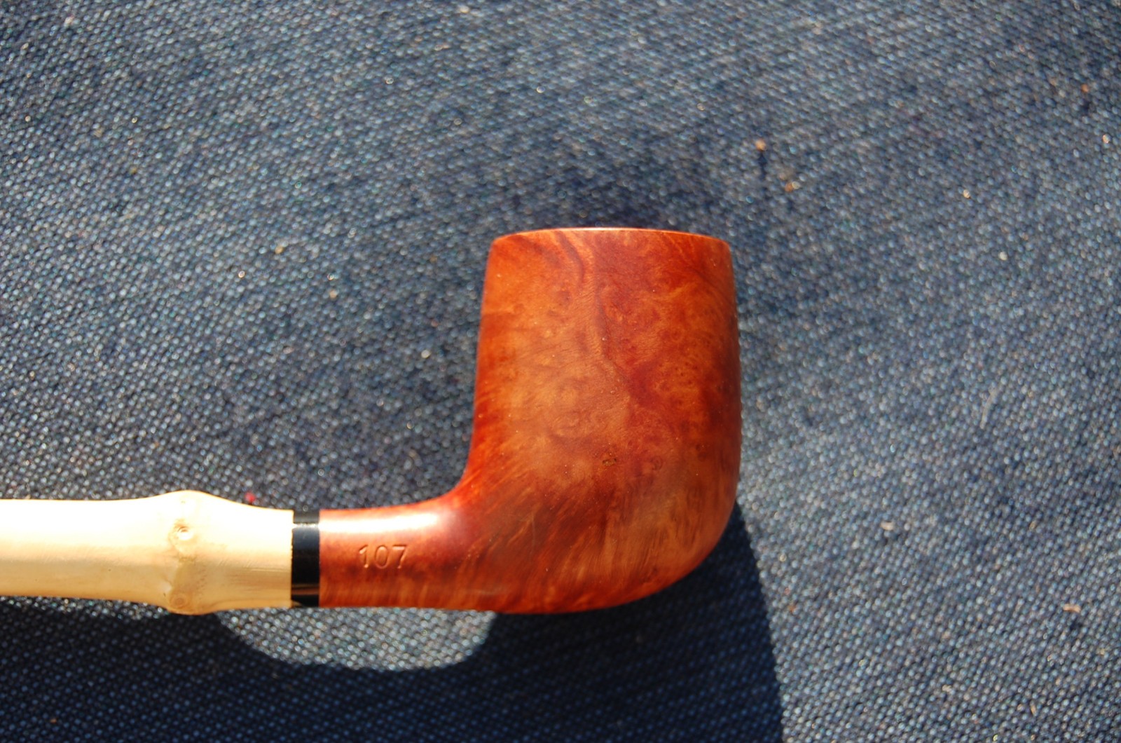 Stanwell Bamboo Light Smooth 107 Straight Billiard Estate Pipe