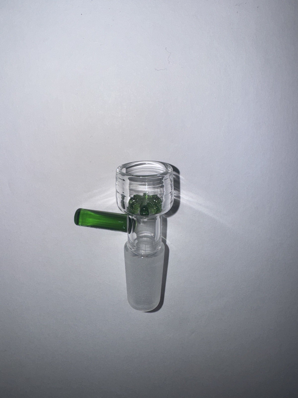 14mm Glass SNOWFLAKE SCREEN Slide BOWL Male for Glass Water Pipe Bong