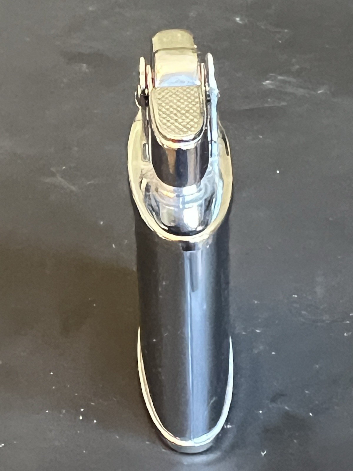 Hadson c1950-60s Chrome Automatic Lighter-Japan- Unfired/Never used-Excellent