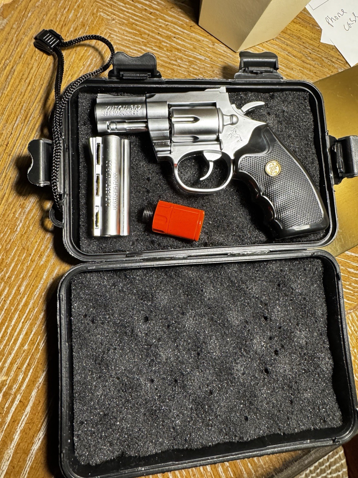 Premium Cigar Lighter With Wind Proof Attachments & Display Case High Quality