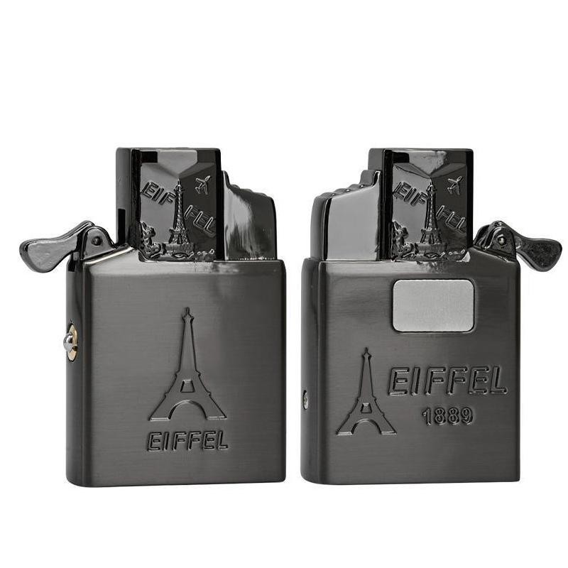 2-in-1 Butane Lighter Insert for Zippo Zorro 902 902s Cases, Torch & Soft Flame