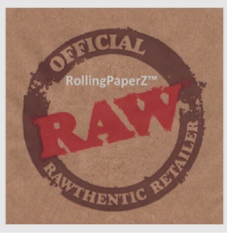 RAW BLACK Classic KING SIZE SLIM Rolling Papers, 50 Packs/Sealed Box RAWTHENTIC