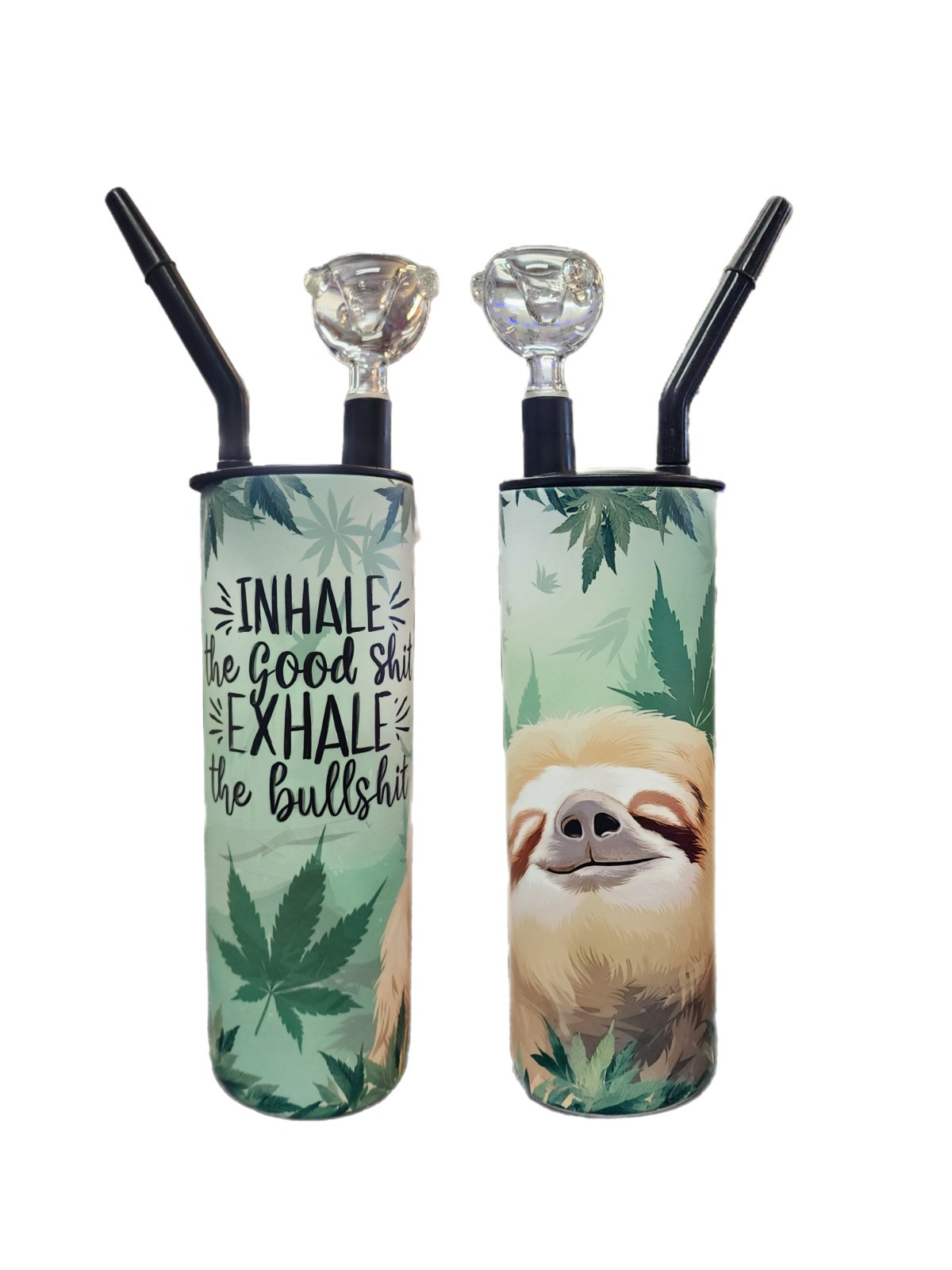 Glow In The Dark Bong Tumbler- Tumbler Hookah – Cold Smoke Tumbler – 20 oz