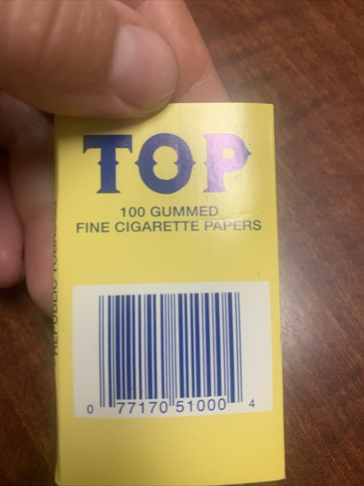 TOP Vintage 1970s Gummed Cigarette Papers 3”x1.5” Orig Paper NOS 100 Paper Each