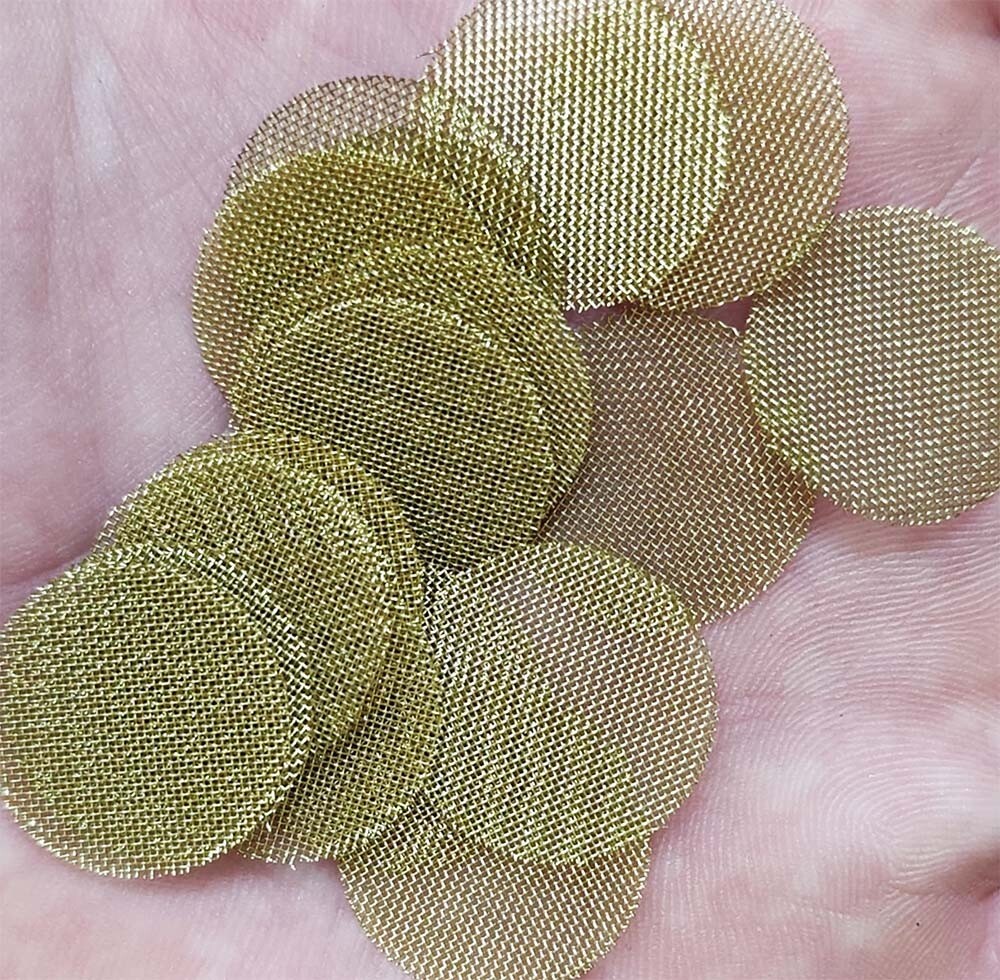 Brass Pipe Screens 13/16 inch, 1000 count – Free Shipping, USA Made, Heavy Duty