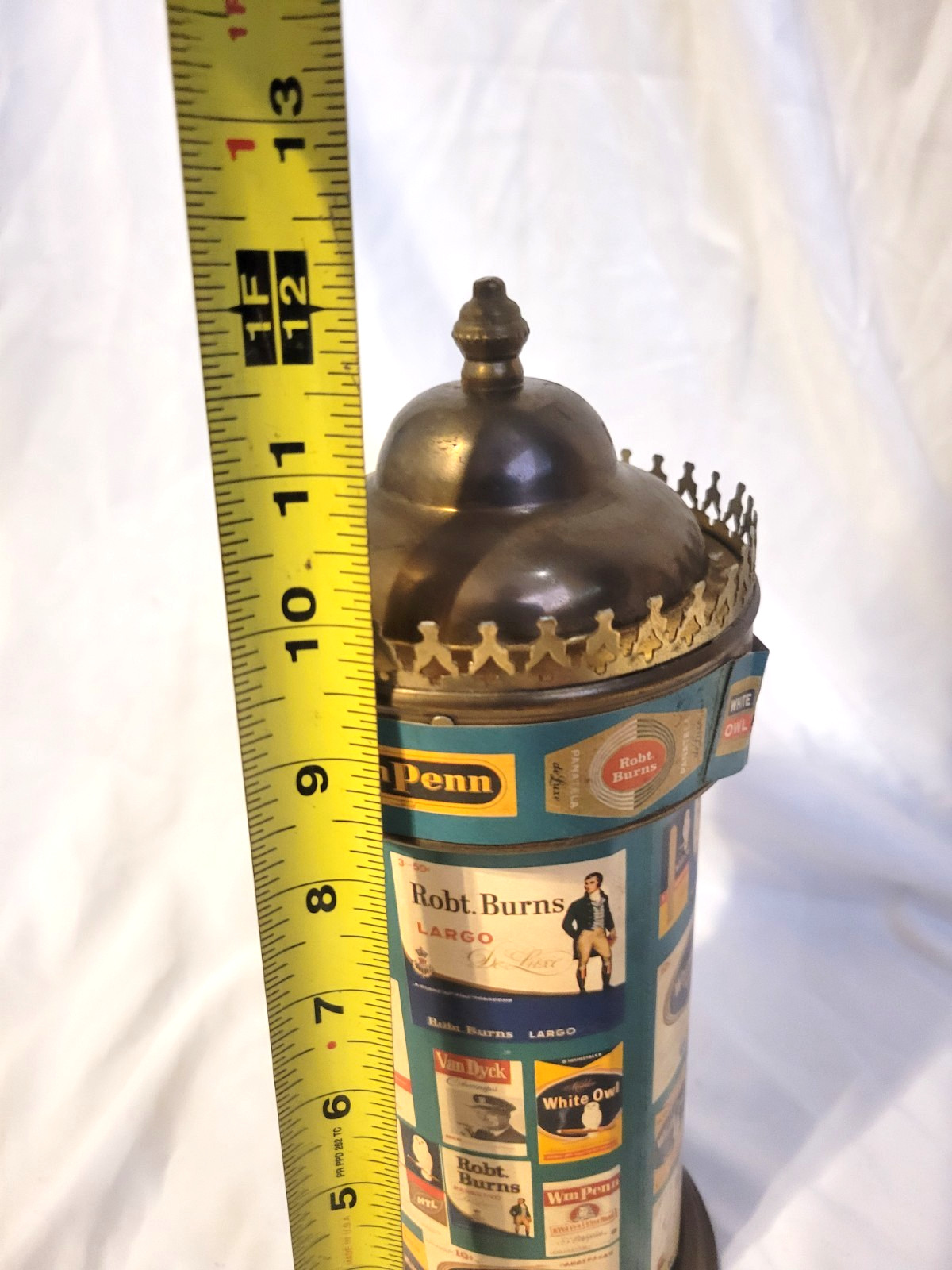 Rare Antique 1930s Art Deco French Cigarette Lighter Music Box Tobacciana
