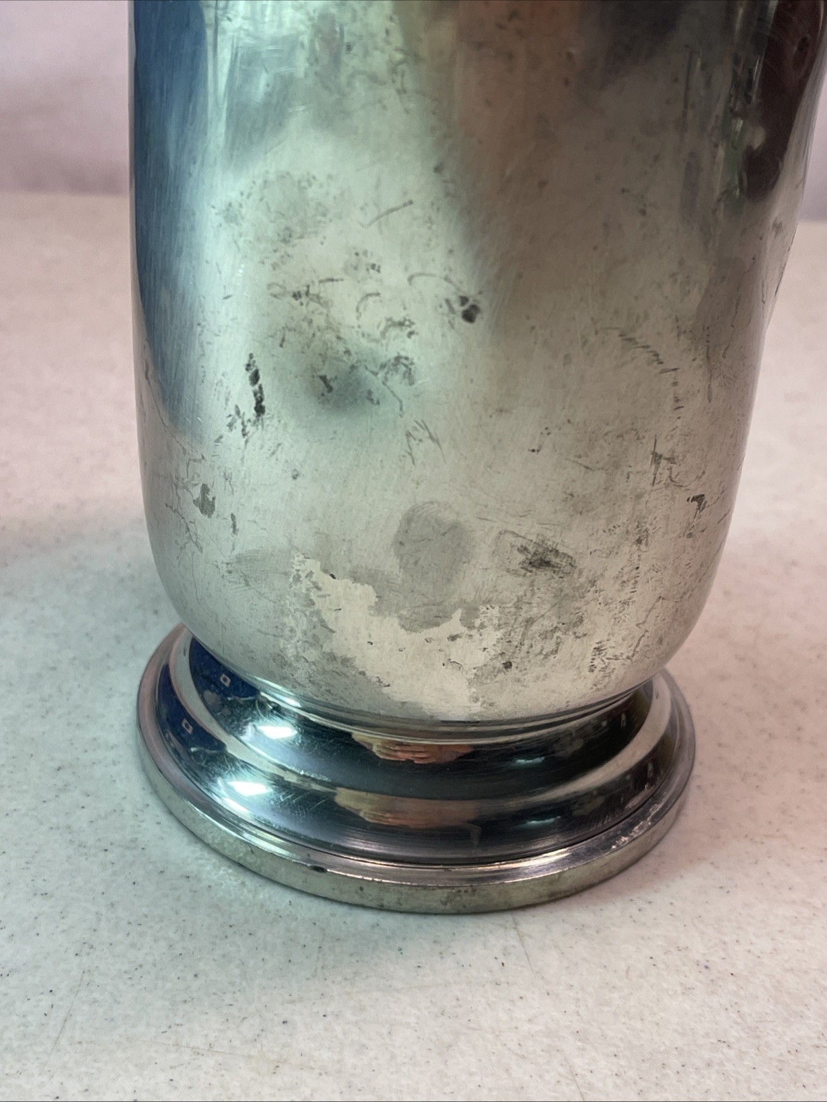 PEWTER TOBACCO JAR HANDMADE IN ENGLAND RARE