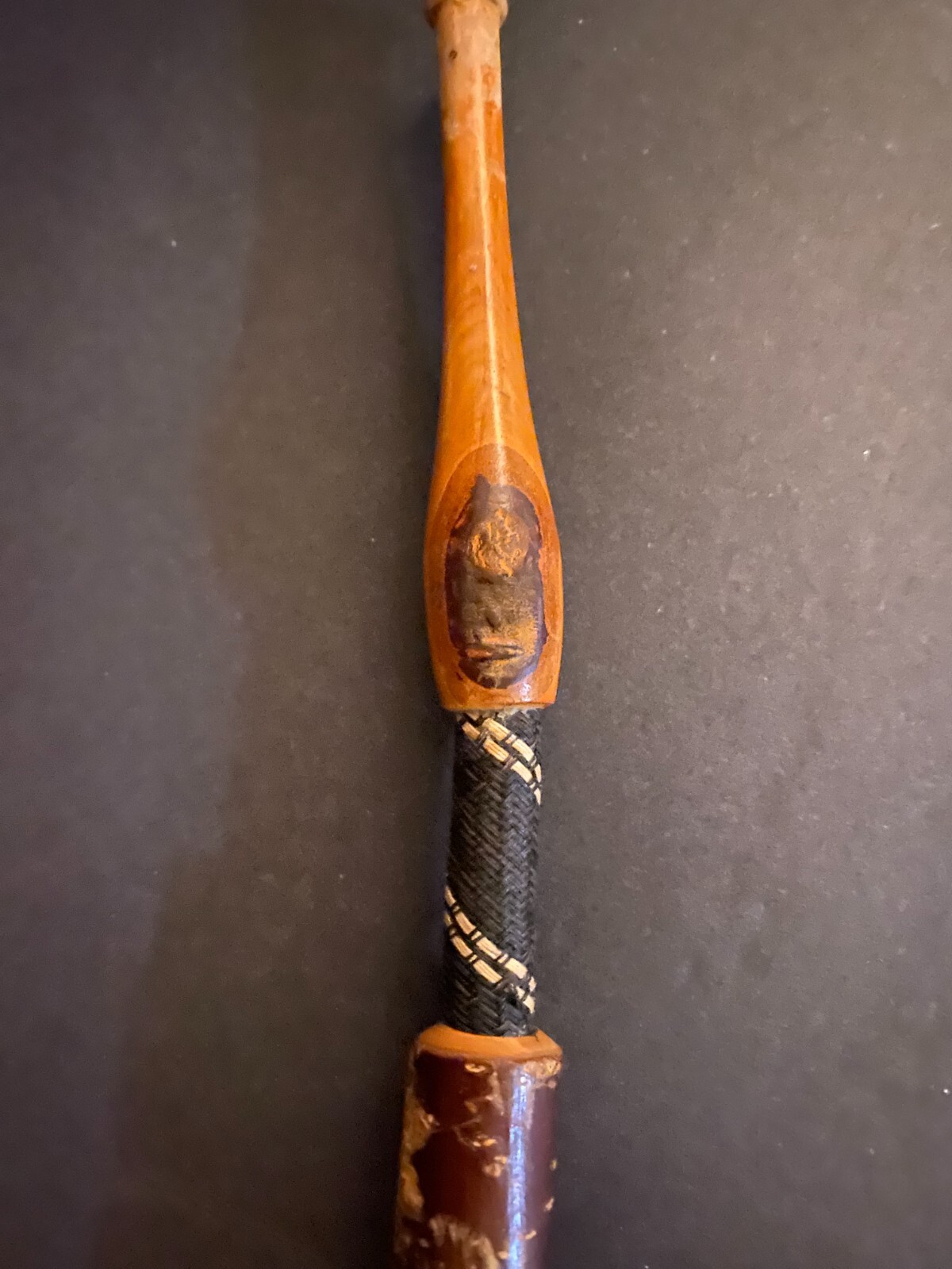 Vintage Austrian Souvenir Cherry Wood Tobacco Smoking Pipe