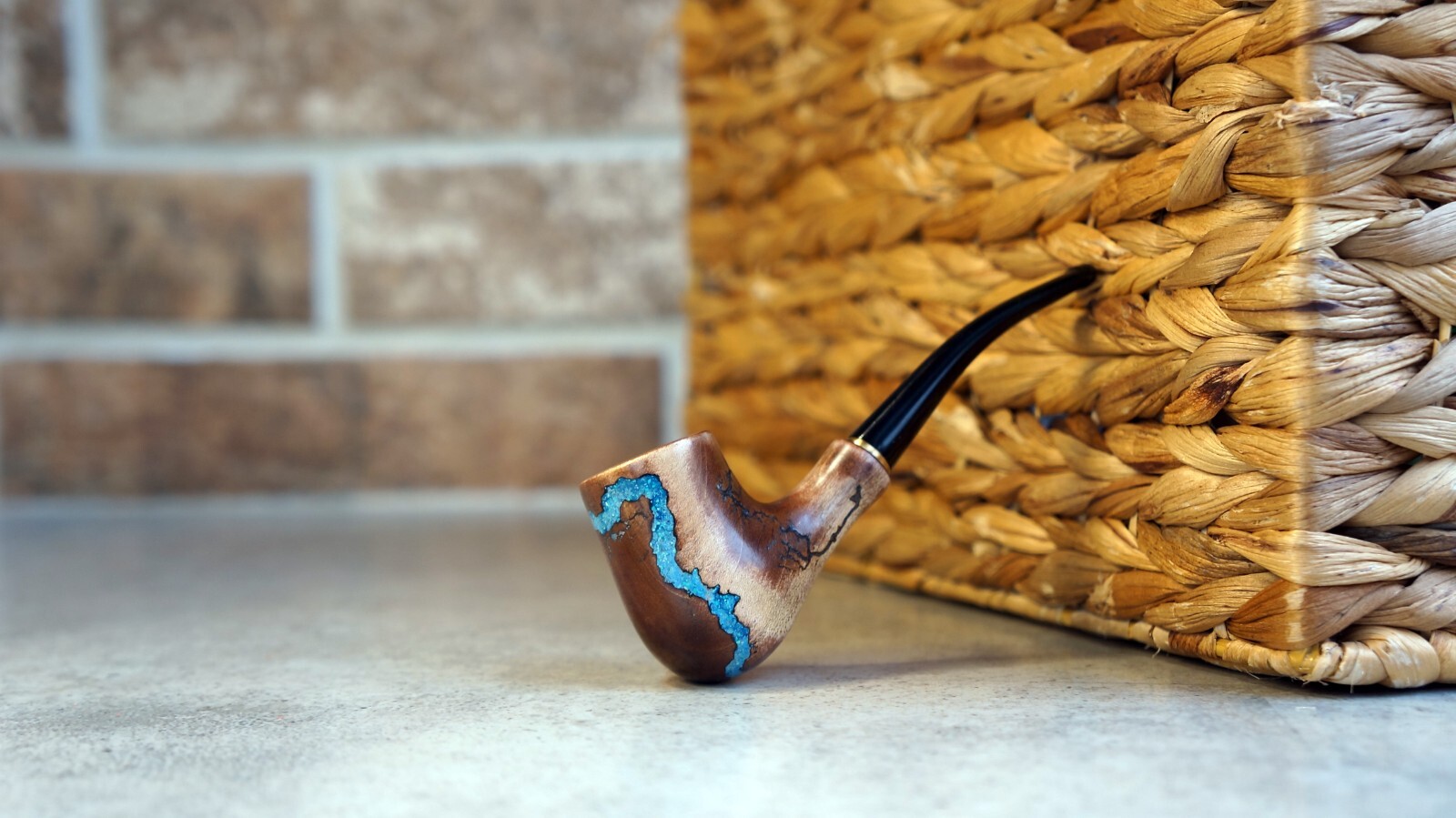 New mini 4″ tobacco smoking pipe, handcrafted pear wood pocket pipe