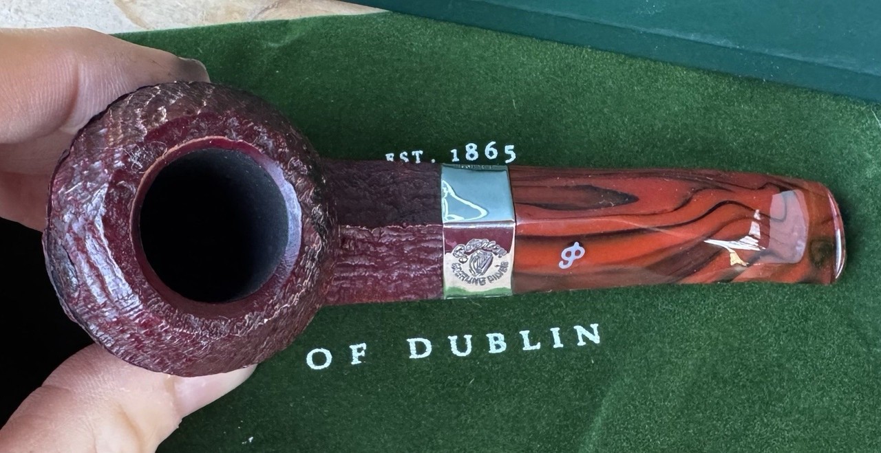 Peterson Irish Harp Sandblasted Bent Bulldog (80s) Tobacco Pipe – NEW