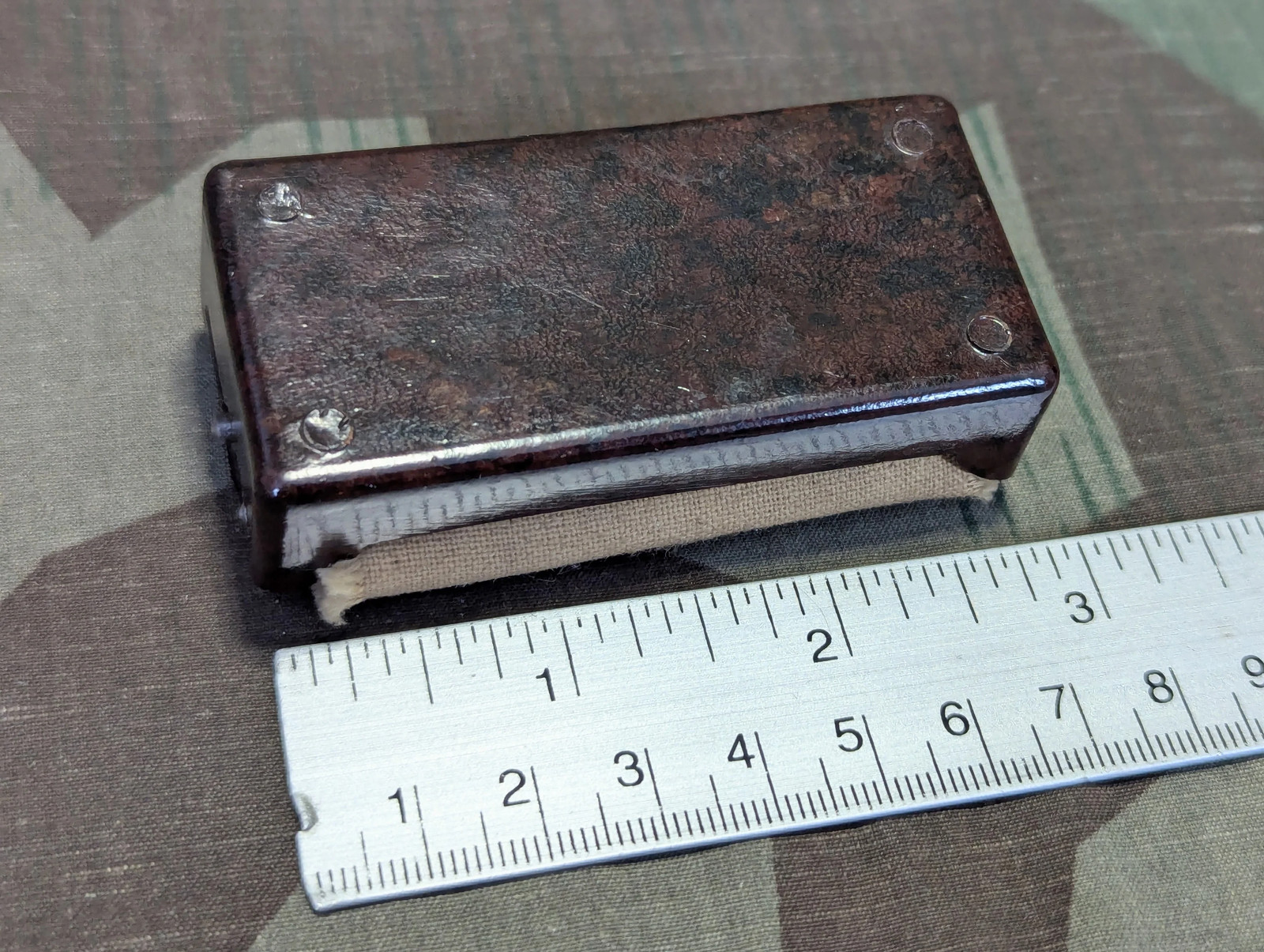 Vintage Small Bakelite Cigarette Rolling Device from Germany 1930s 1940s WWII