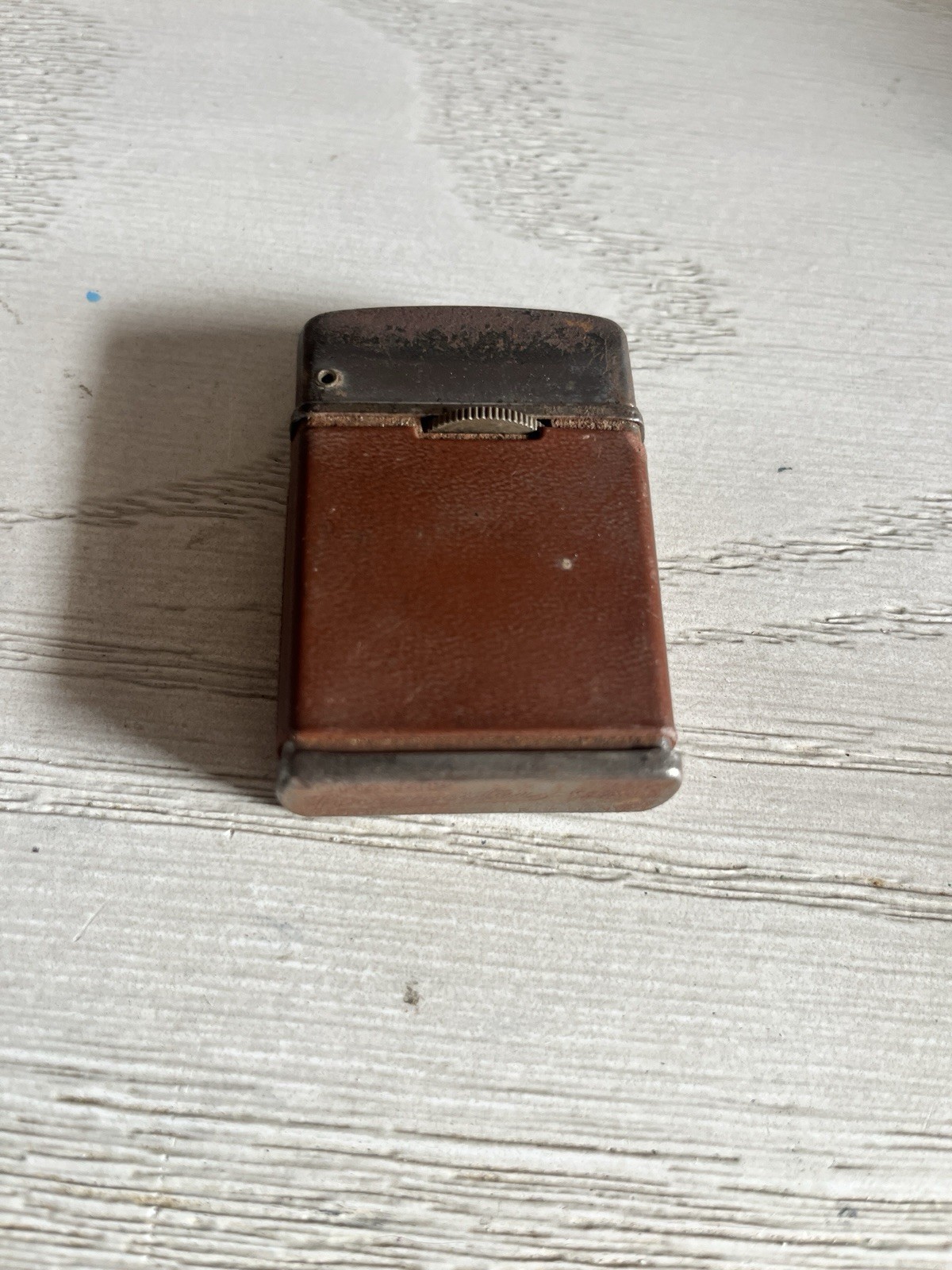 Vintage Champ Cigarette Lighter with Reddish-brown Body Mid 20th Century