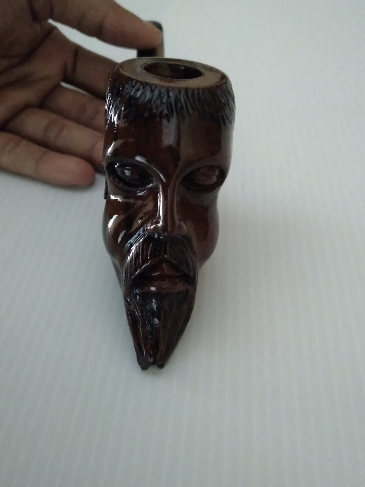 Tobacco pipe – Vintage – Made in Sri lanka – Handicrafted gift item