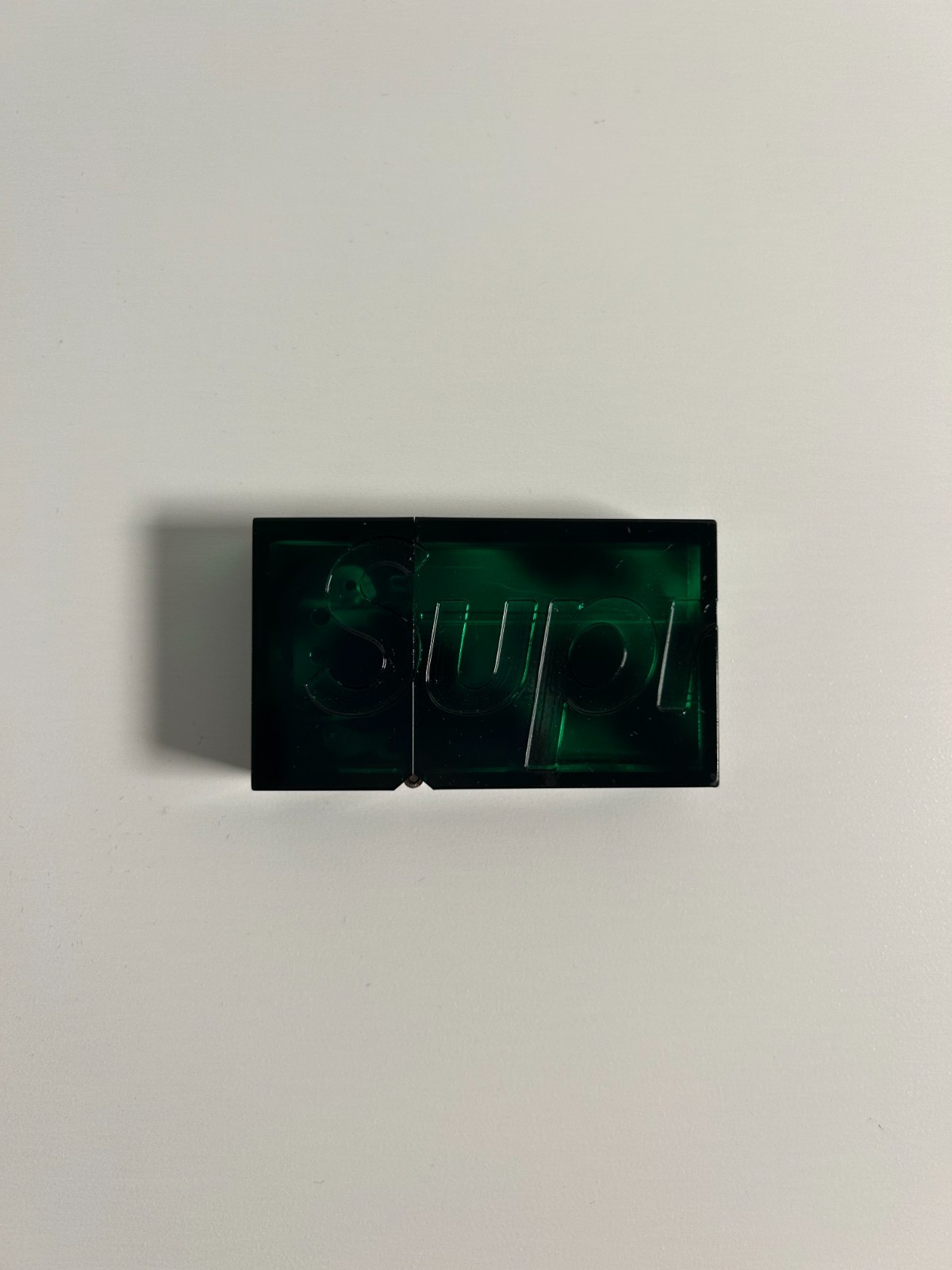 Supreme Tsubota Pearl Hard Edge Lighter- Green- Brand New without Box