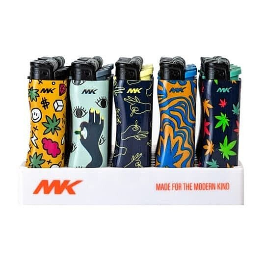 MK MK PLANT SERIES GRIP PRO LIGHTERS PACK OF 5 (711006)