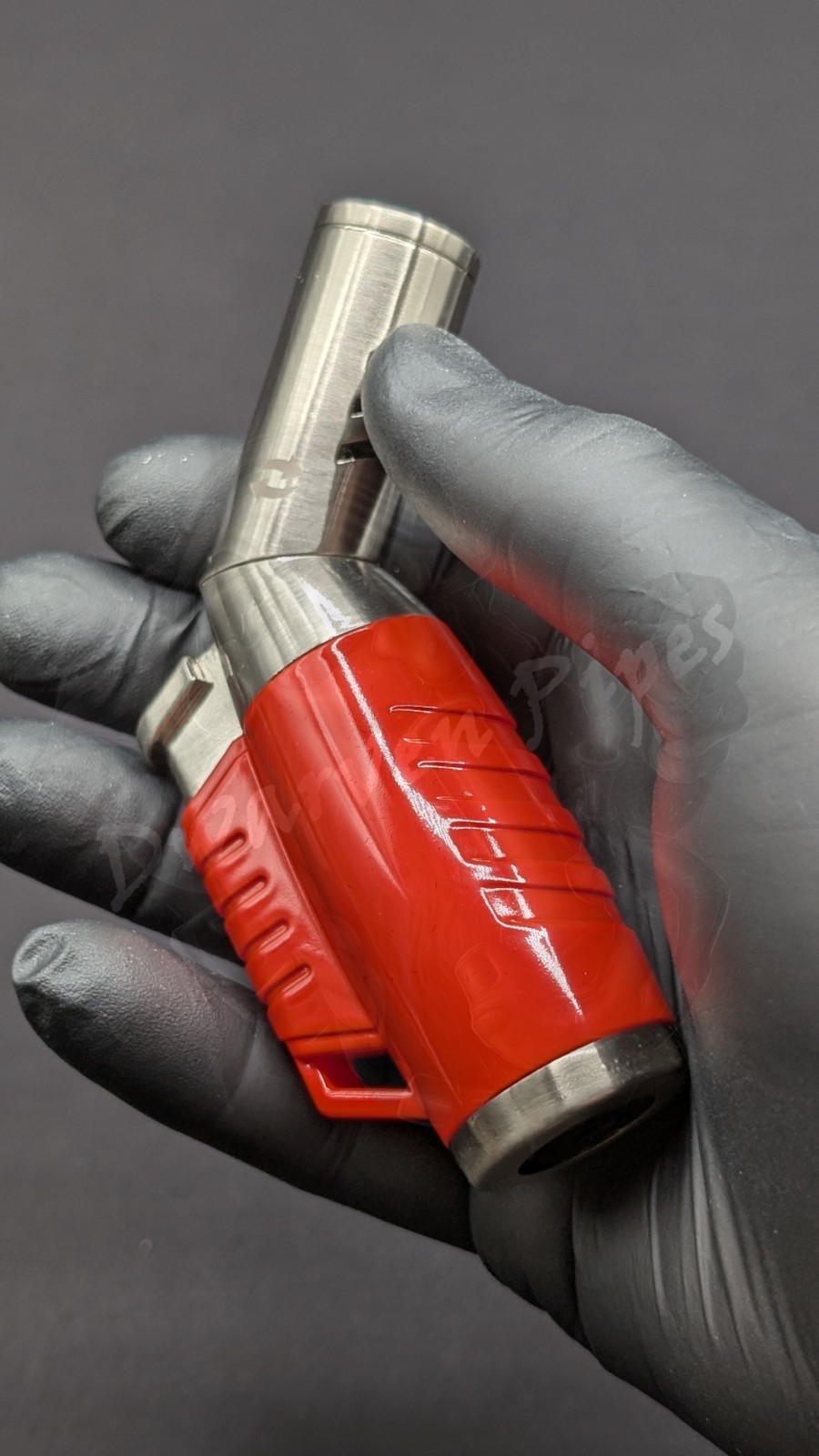 Jobon 3 Jet Torch Butane Lighter with Adjustable Nozzle – Orange