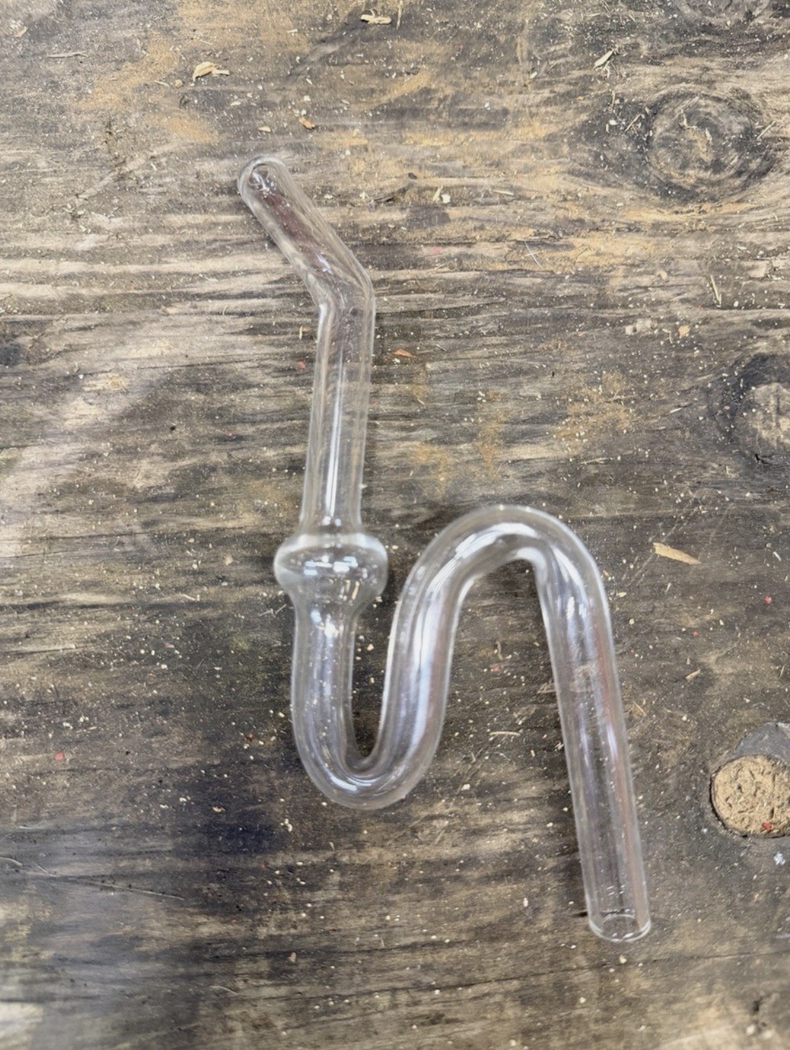 HOT RAILER Glass Tobacco Water Pipe | Borosilicate Straw | Functional Art