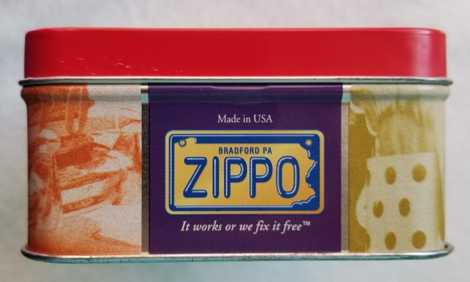 Zippo Lighter 2004 Choice Collection: Zippo Road Trip Rushmore in Zippo Car Tin