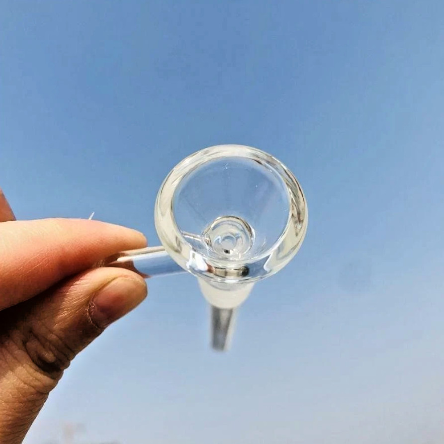 Glass Downstem Diffuser Water Pipe Bong Hookah Down Stem 4.5” INCH ( 4 pcs )