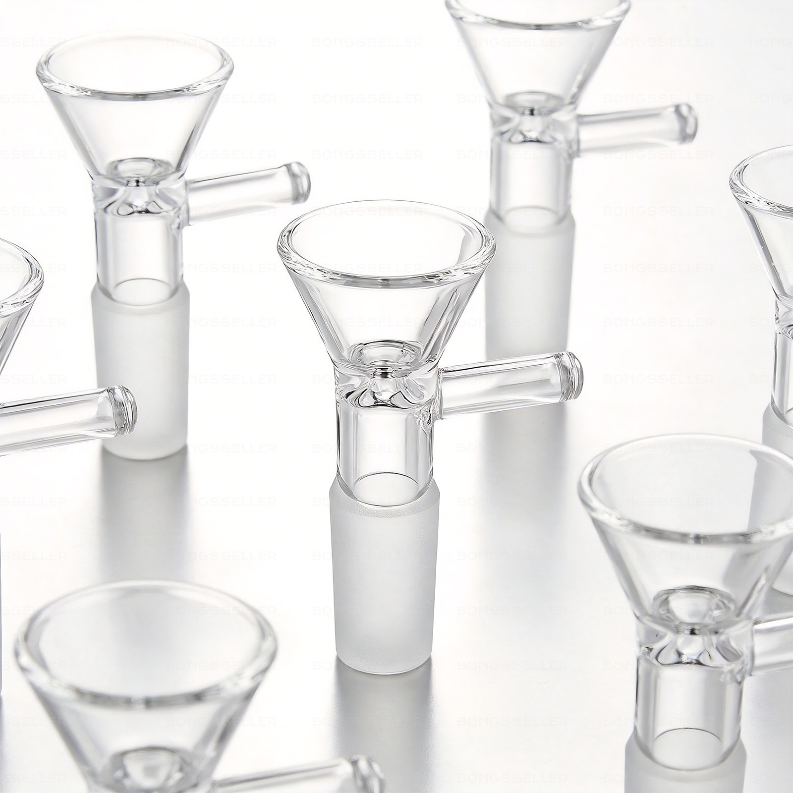 (10 PACK) 14MM Male Glass Bowl For Water Tobacco Pipe Bong Replacement Head -USA