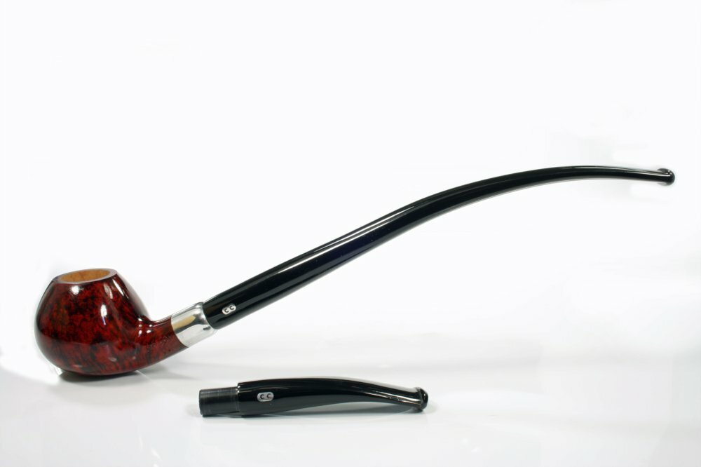 Chacom Pipe TV Burgundy 871 / 165 mm / Height 40 mm / Bore 22 mm / 9 mm