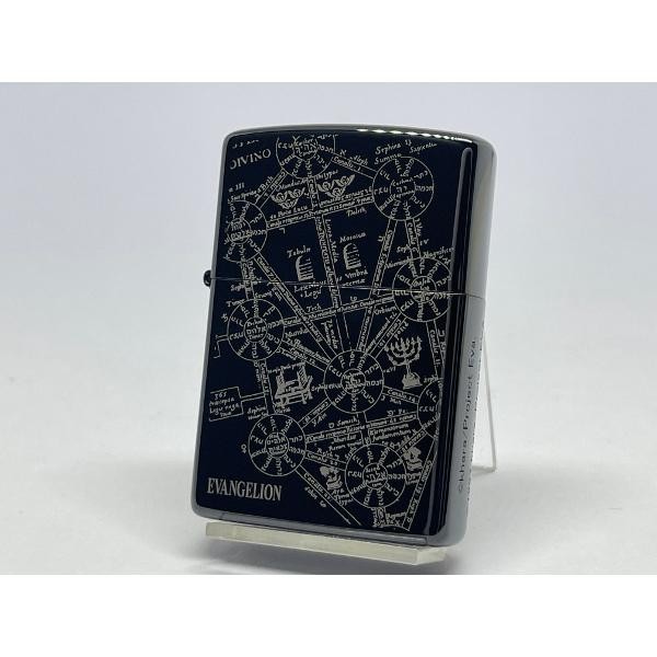 Zippo Neon Genesis Evangelion Tree of Life Black Titanium Microlaser Engraving